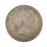 George III, Crown 1819 LIX. Fair. Fair.