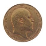 Edward VII, Sovereign 1907P. Very fine. Very fine.