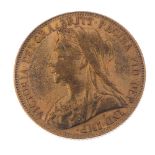 Victoria, Sovereign 1900. Very fine. Very fine.