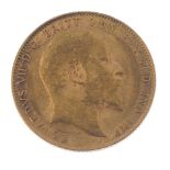 Edward VII, Sovereign 1910. Very fine. Very fine.