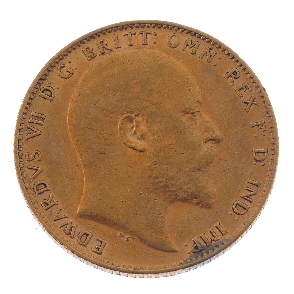 Edward VII, Sovereign 1903. Very fine. Very fine.