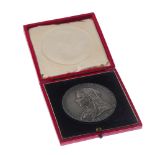 Victoria, Diamond Jubilee 1897, official issue large size medals in silver and bronze, 56mm, first