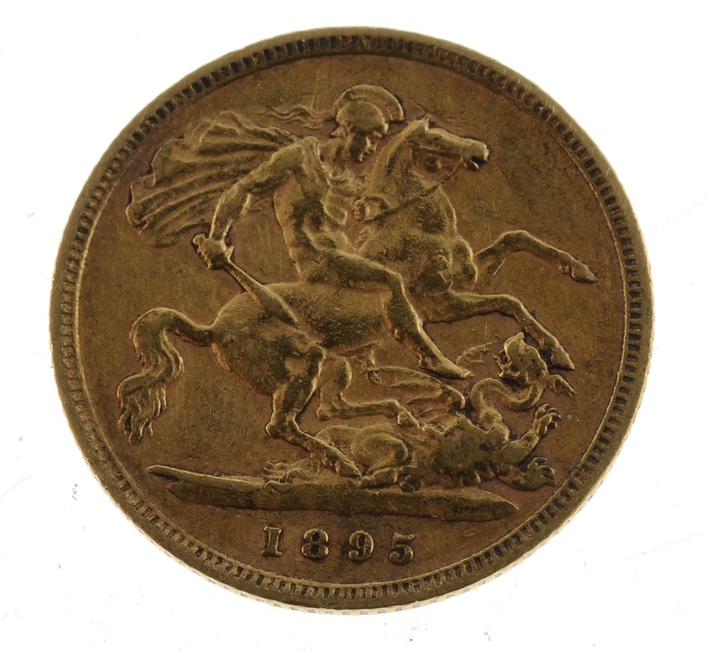 Victoria, Half-Sovereign 1895. Fine. Fine. - Image 2 of 2