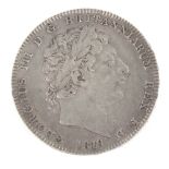 George III, Crown 1819 LIX (S 3787). Good fine. Good fine.