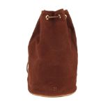 HERMÈS - a mini drawstring canvas bucket backpack.