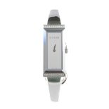 GUCCI - a lady's 127.5 half bangle watch.