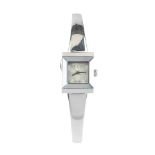 GUCCI - a lady's 128.5 half bangle watch.