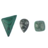 A quantity of gemstones. Some gemstones possibly paste, composite, treated or synthetic Due to the