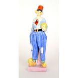 A Royal Doulton figure Derrick HN1398, green printed mark and painted 'Potted by Doulton & Co',