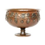 Duchess of Sutherland Cripples Guild - An early 20th Century Arts and Crafts copper bowl raised to