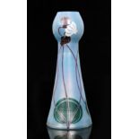 Carl Schmoll von Eisenwerth - Poschinger - An Art Nouveau glass vase circa 1900 of tapered