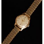 A gold plated gentleman's Avia wrist watch,