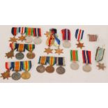 A First World War trio of three medals awarded to Gnr W Barrell R.F.