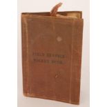 A First World War 'Field Service Pocket book 1914, reprinted with amendments 1916', London,