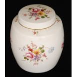 A large later 20th Century Royal Crown Derby ginger jar and cover transfer printed in the Derby