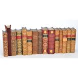 Five volumes of Disraeli's novels together with other bindings (15)