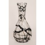 A contemporary Italian Murano glass vase by C.