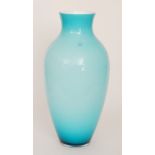 A large contemporary Italian Murano glass vase by C.