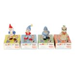 A set of four boxed Wade 'The Noddy Series' figures comprising Noddy, Big Ears,