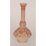 Attributed to Dr Christopher Dresser - Thomas Webb & Sons - A late 19th Century vase of footed