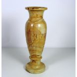 A tall assimilated marble urn shaped Vase, approx. 76cms (30") high.