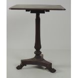 An early 19th Century square Occasional Table,