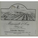 Wine - White Burgundy: 1999 Gerard Thomas Meursault Blagny, Premier Cru, 12 Bottles,