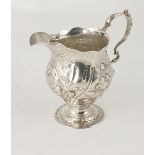 An attractive small 18th Century English silver Cream Jug,