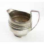 An Irish Provincial Georgian silver bright cut Cream Jug, by Carden Terry & Jane Williams, Cork, c.