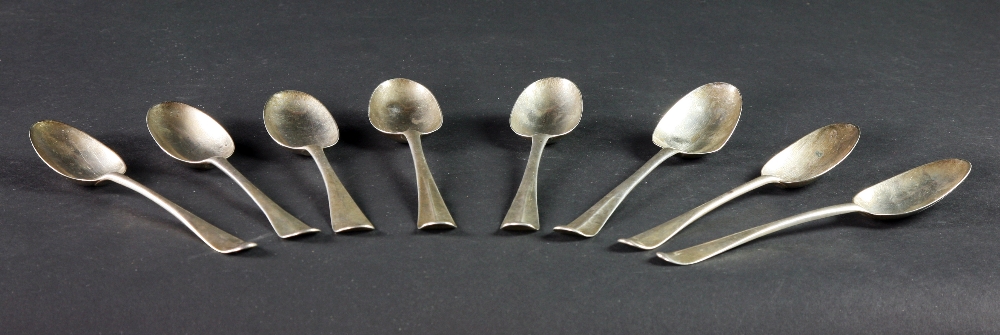 A set of 3 early 18th Century Irish silver Table Spoons, Dublin c.