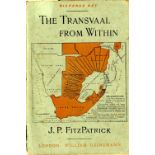 Boer War: Fitzpatrick (J.P.) The Transvaal from Within, A Private Record of Public Affairs. L. 1900.