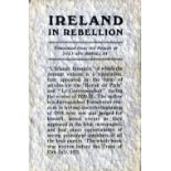 Written before The Truce Presentation Copy Briollay (Sylvain) Ireland in Rebellion, trans.