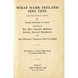 Sinn Fein: Regan (John X.) What Made Ireland Sinn Fein, Boston 1921; Henry (Rob.