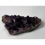 A large Amethyst Rock Specimen, approx. 16cms (10") long.