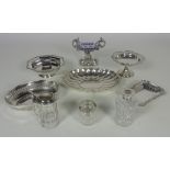 A quantity of Plateware, fruit and bread baskets, bowls and tazzi,