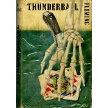 First Edition Fleming (Ian) Thunderball (Cape, 1961) black cloth, gilt lettering,