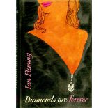 First Edition Fleming (Ian) Diamonds Are Forever, (Cape, 1956) Black cloth, silver lettering,