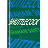Swift (Graham) Shuttlecock, (Allen Lane 1981) First Edn. Signed, v.g. in cloth, d.w. D.w.