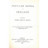 Croker (T. Crofton)ed. The Popular Songs of Ireland, 8vo L. 1839. First Edn., engd. port.