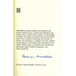 Signed Limited Edition Kinsella (Thomas) Finistere, 4to D. (Dolmen Press) 1972.