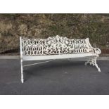 A very good large 19th Century cast metal Garden Seat,