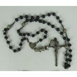 A rare late 18th Century 'Galway' Rosary Beads,