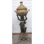 A large and attractive bronze Figure of a Cupid,