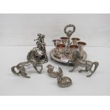 An attractive 19th Century heavy silver plated Figure,