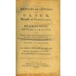 Clanricarde (Earl of,) The Memoirs and Letters of Ulick, Marquis of Clanricarde,