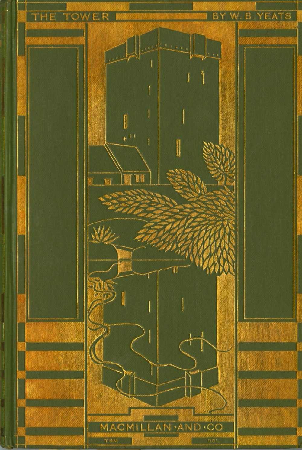Yeats (W.B.) The Tower, 8vo L. (Mac Millan & Co.) 1928, First, gilt decor. pictorial cloth, d.j.