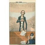 Political Cartoons: Weekly Freeman Cartoons, atlas folio D. 1886 - 1887. 48 full page cold. illus.