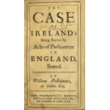 Molyneux (Wm.) The Case of Ireland's Being Bound by Acts of Parliament in England Stated, Sm. 8vo D.
