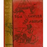 Twain (Mark) Tom Sawyer Abroad, 8vo L. (Chatto & Windus) 1894. First Edn. hf.