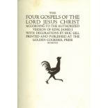 Illustrated by Eric Gill Golden Cockerel Reprint - Gill (Eric)] Four Gospels, folio,